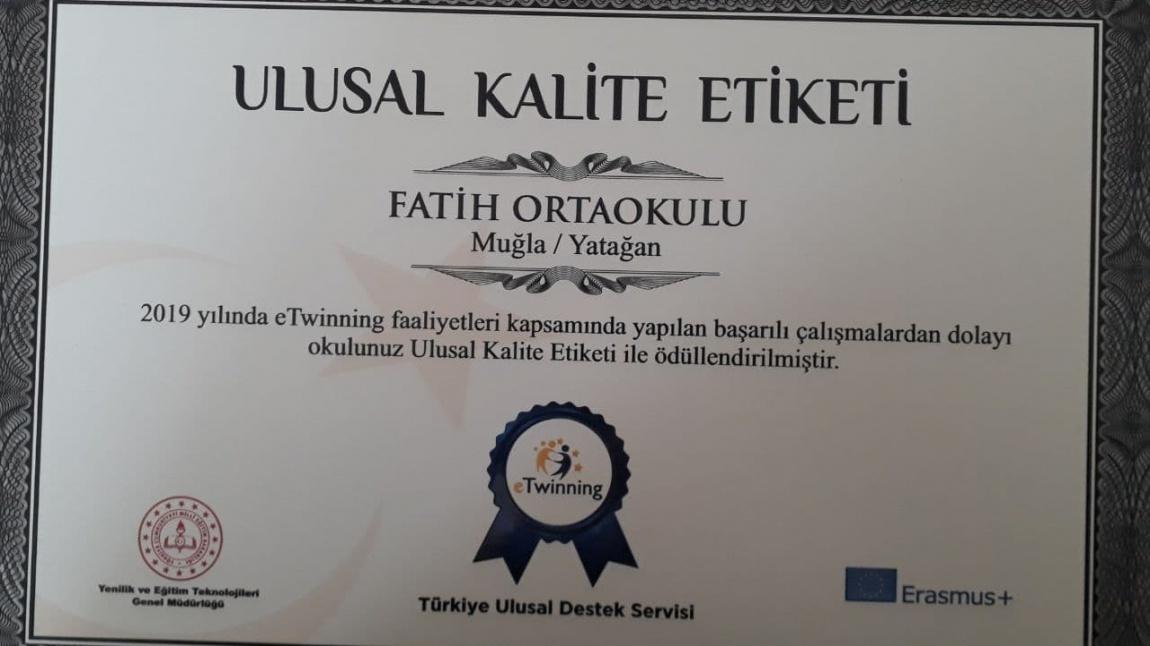 E-Twinnig Ulusal Kalite Etiketi